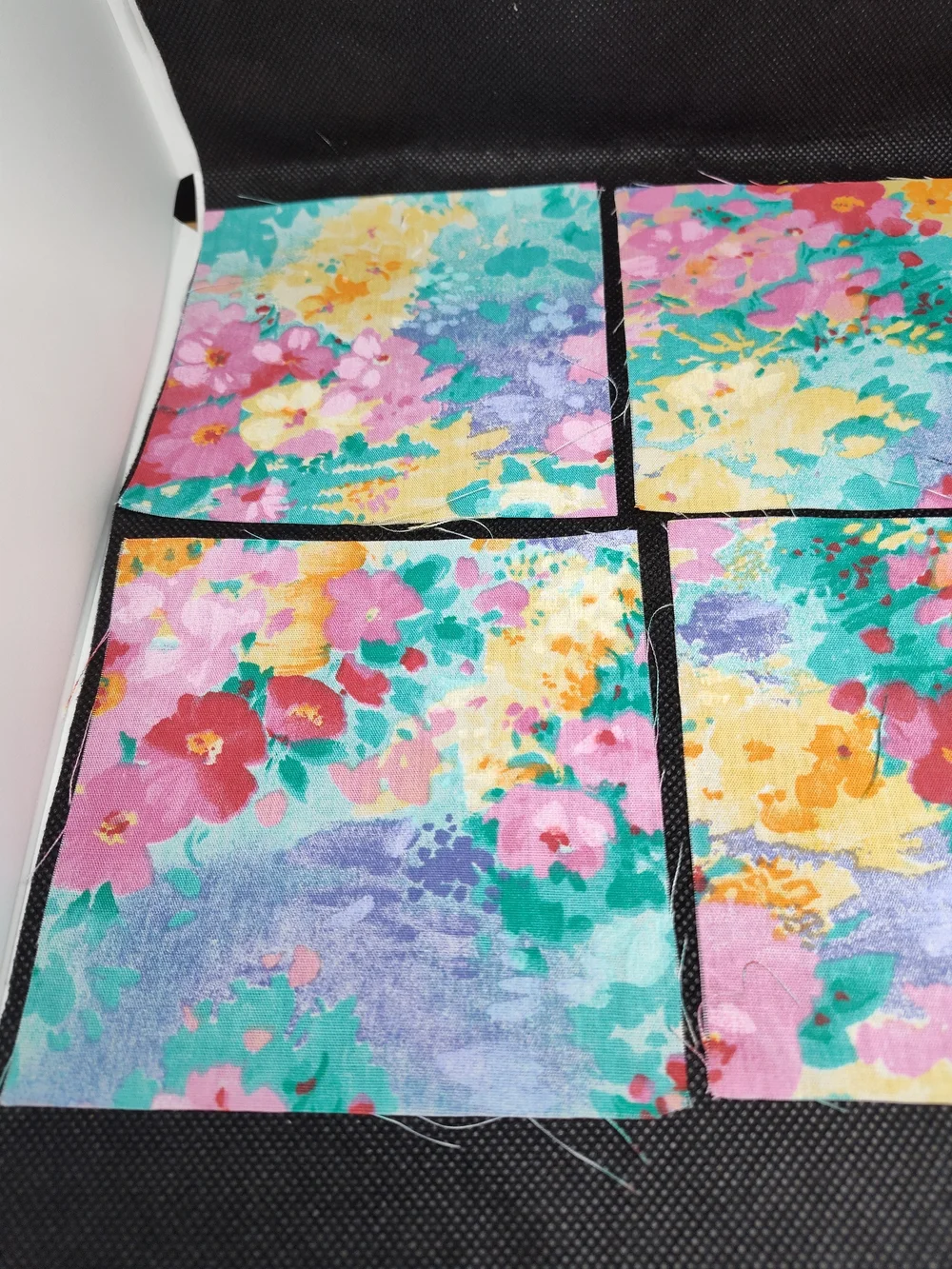 4 4.50 INCH Cotton Fabric SQUARES